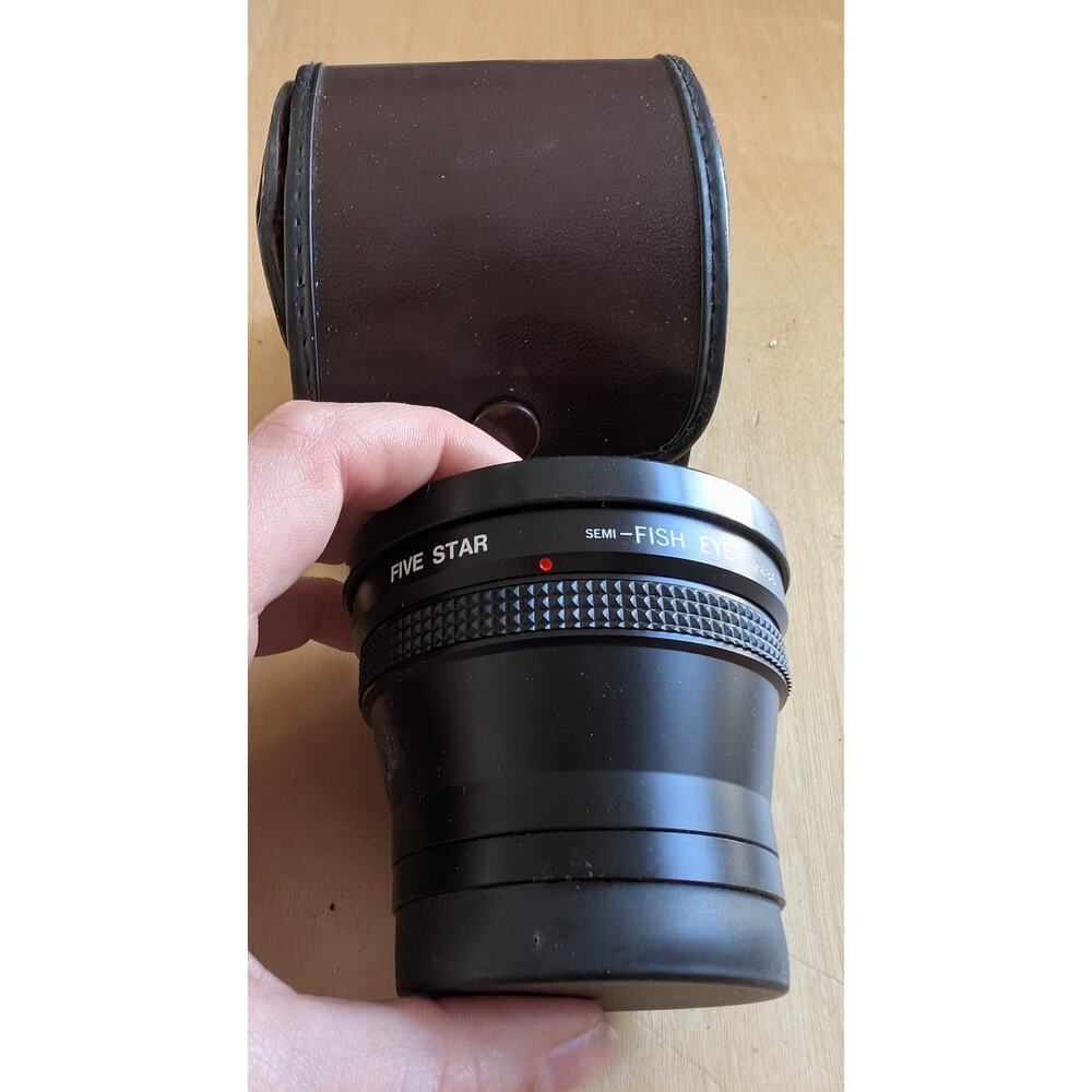🌼Fiver Semi-Fish Eye Lens
